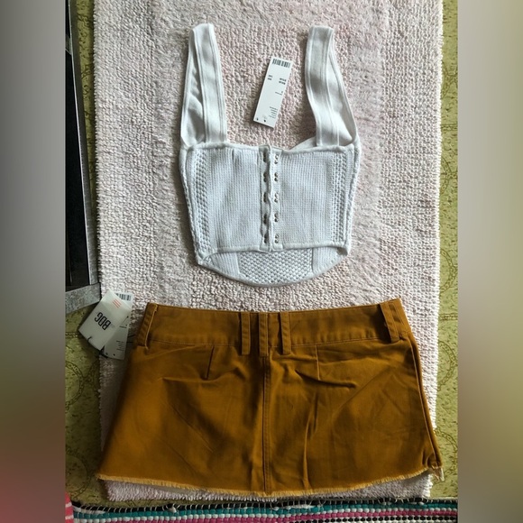 Urban Outfitter knit Corset Tank Top - Picture 9 of 9